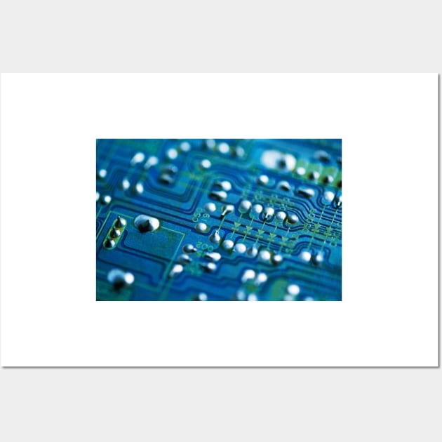 Circuit board (T356/0539) Wall Art by SciencePhoto